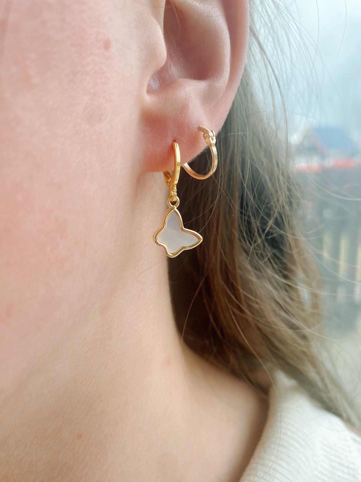 Pearly Butterfly Huggies