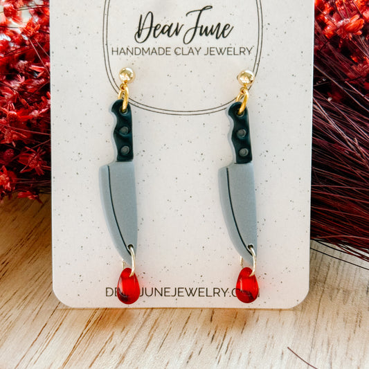 Kitchen Knife Earrings