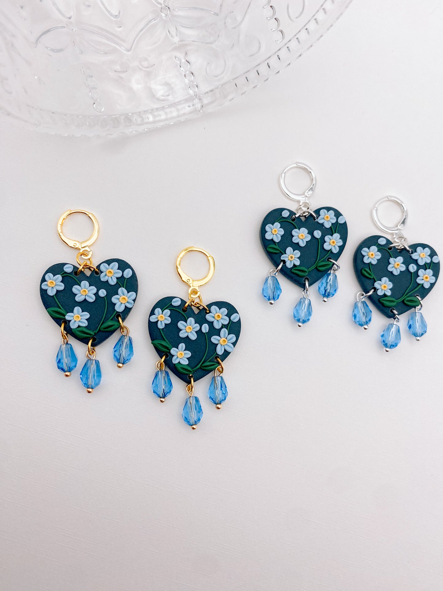 Forget Me Not Hearts