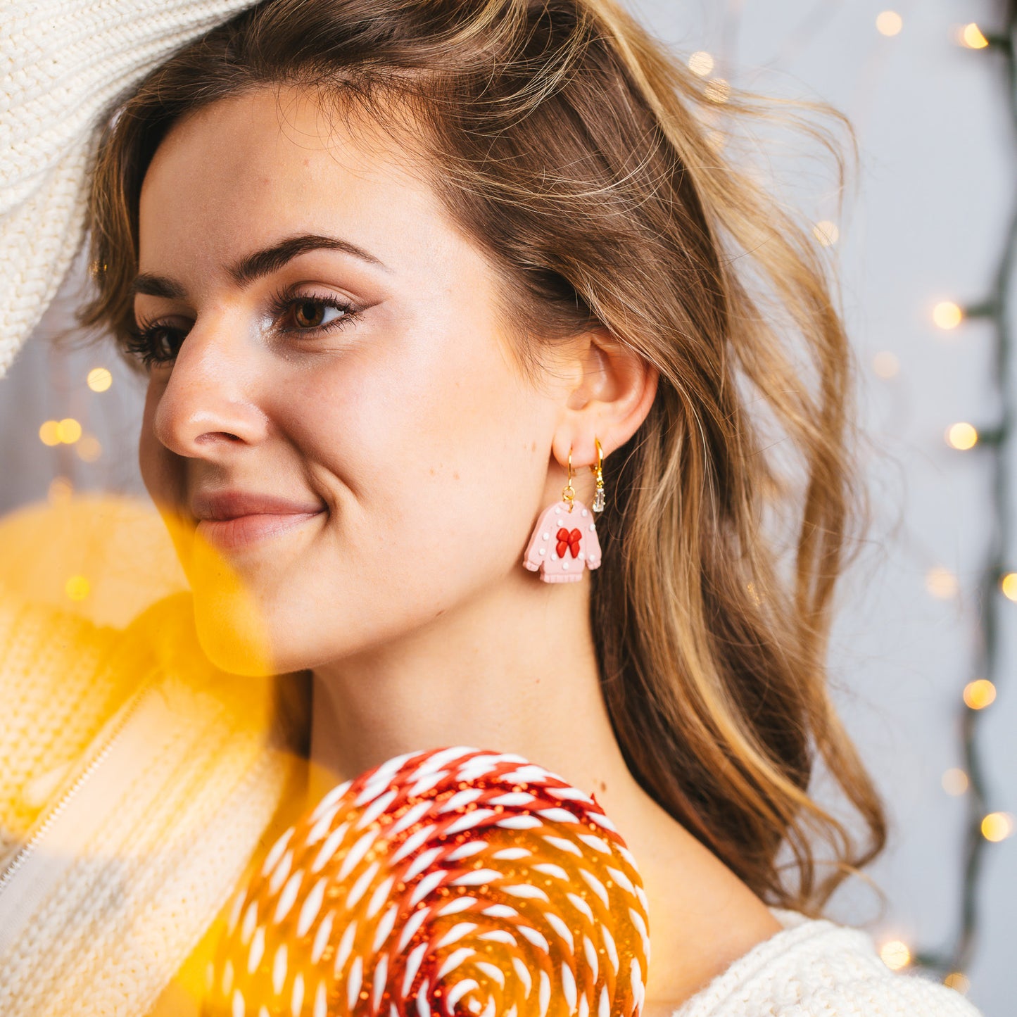 Pink Christmas Sweaters