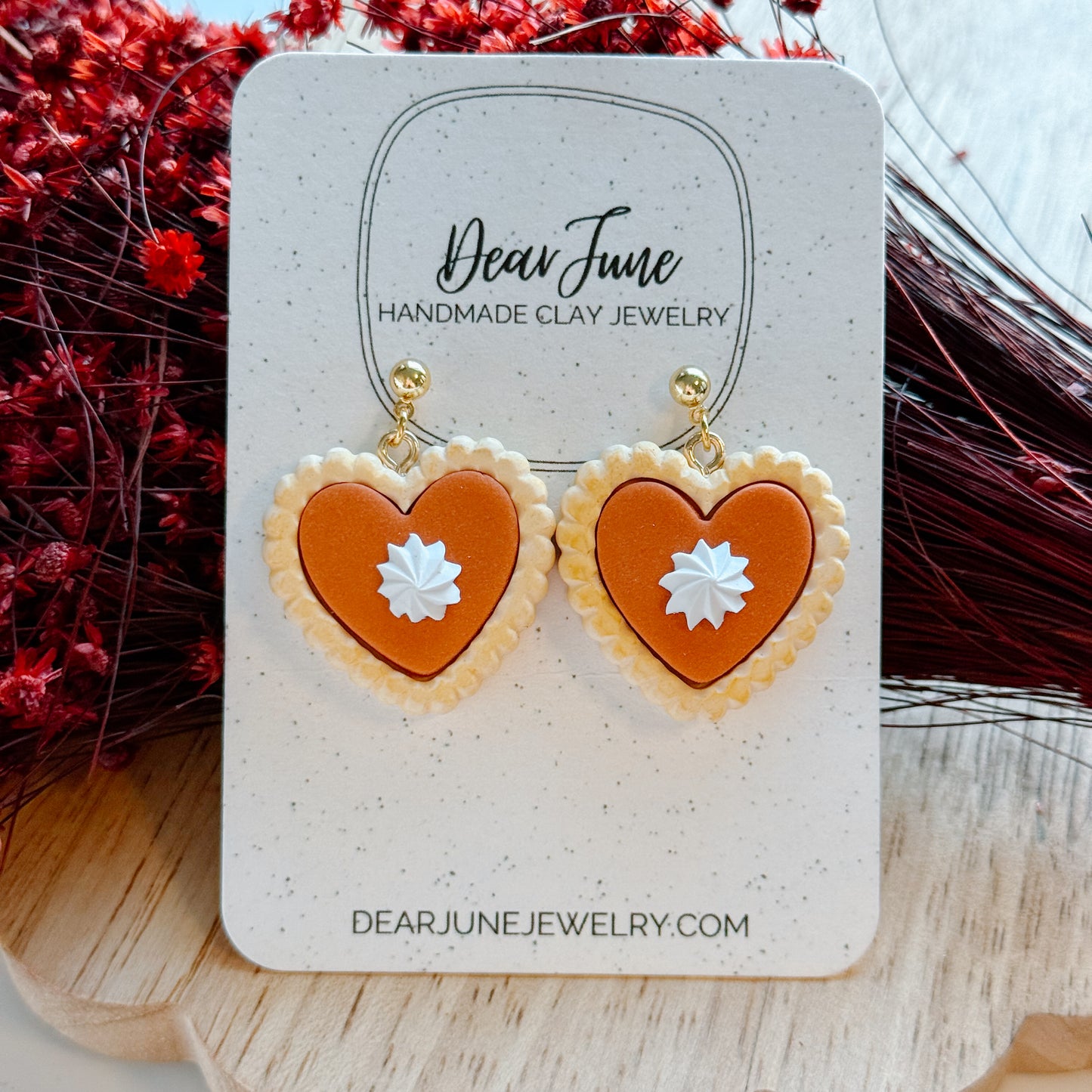 Pumpkin Pie Earrings