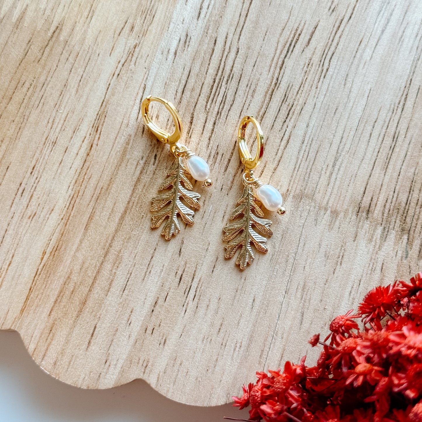 Pearl + Leaf Huggies