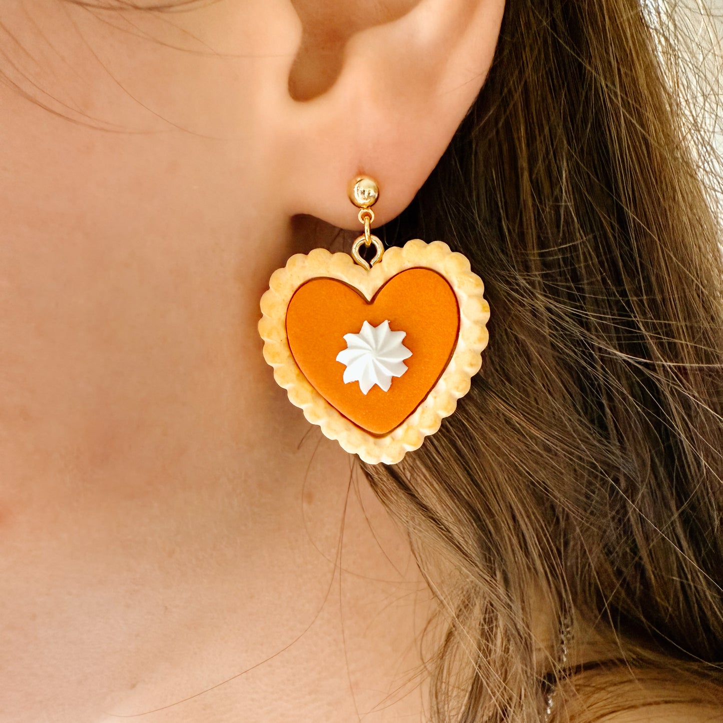 Pumpkin Pie Earrings