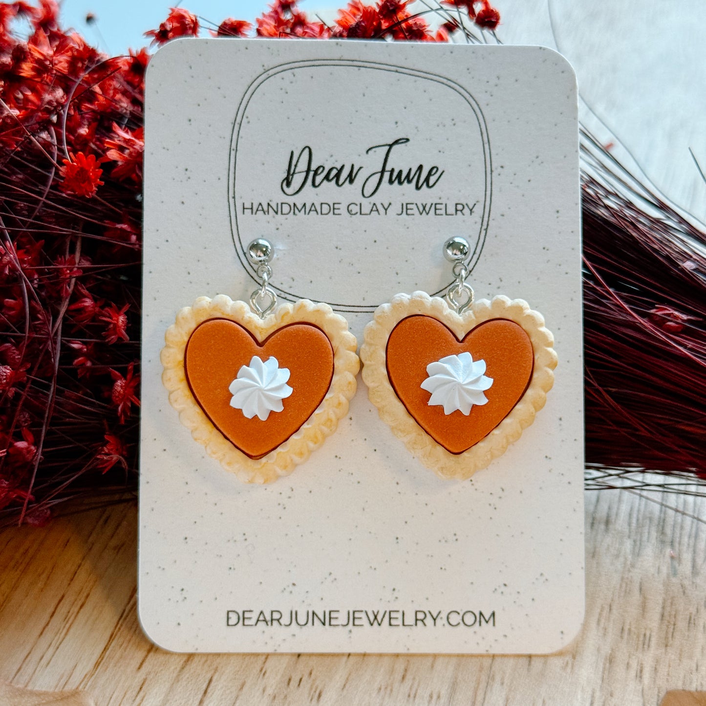 Pumpkin Pie Earrings