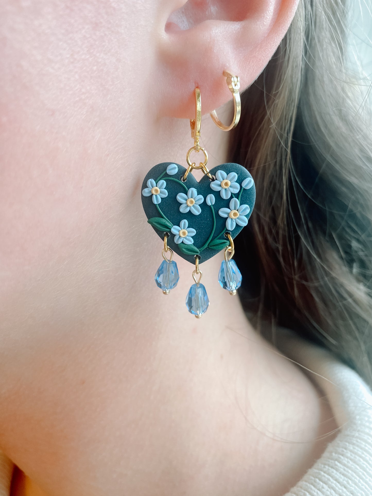 Forget Me Not Hearts