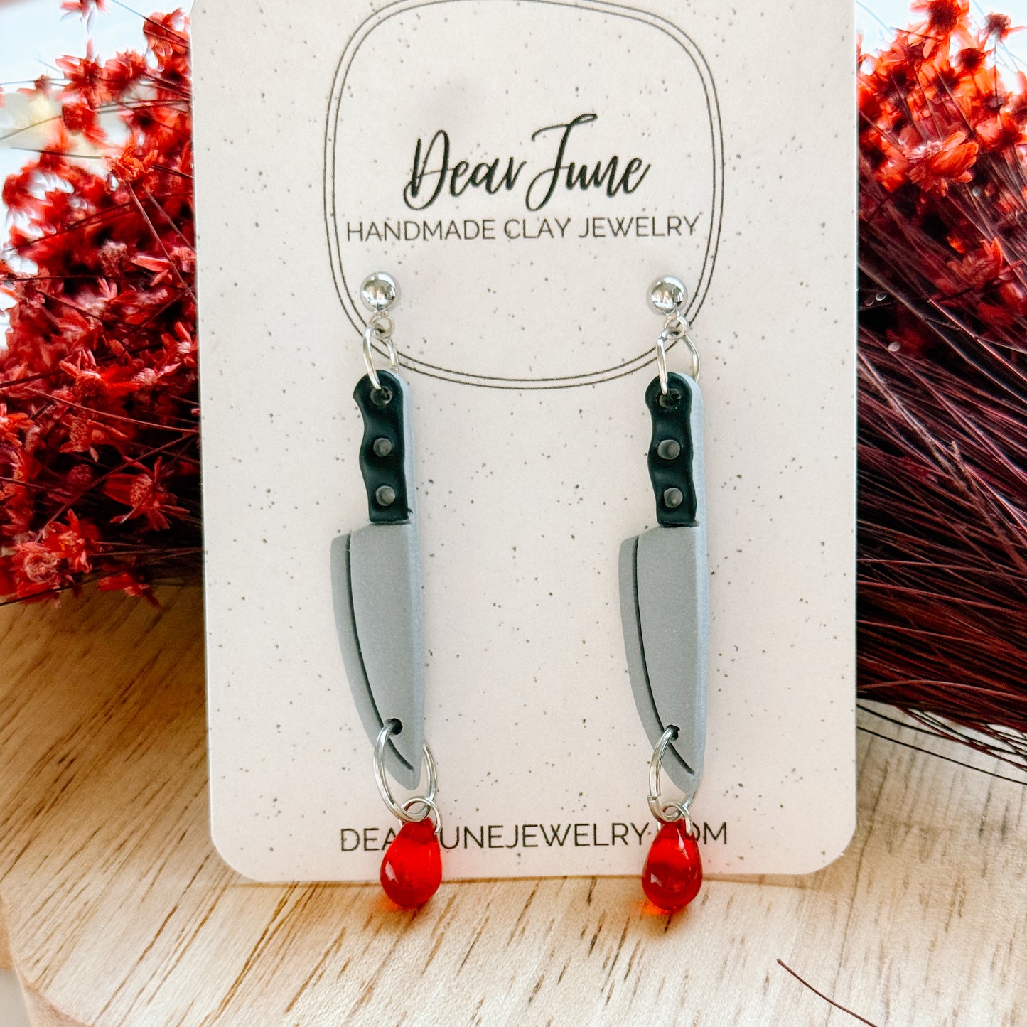 Kitchen Knife Earrings